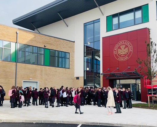 St Ronan's - School 'buzzing' as new £58m campus opens